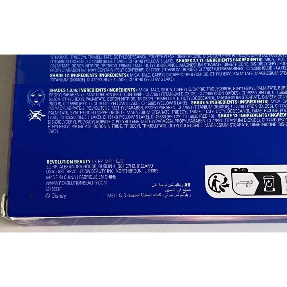 Revolution Disney Pixar FINDING NEMO 18 Color Eyeshadow‎ Palette New In Box